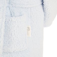 18C1032: Kids Borg Dressing Gown- Ice Blue (3-6 Years)